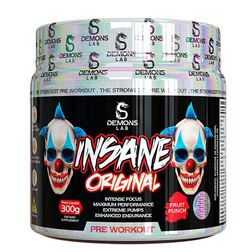 Pré treino Insane Original 300g - Demons Lab