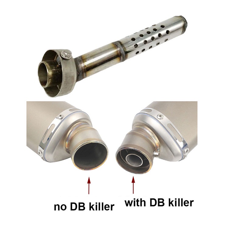 Silenciador De Tubo De Escape De Motocicleta De 48 Mm Removível DB Killer