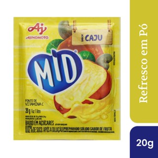 Refresco Em Pó MID® Sabor Caju 20g