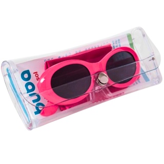 Óculos De Sol Cor Pink Flexível Com estojo e lenço 11739 - BUBA em Oferta na Shopee