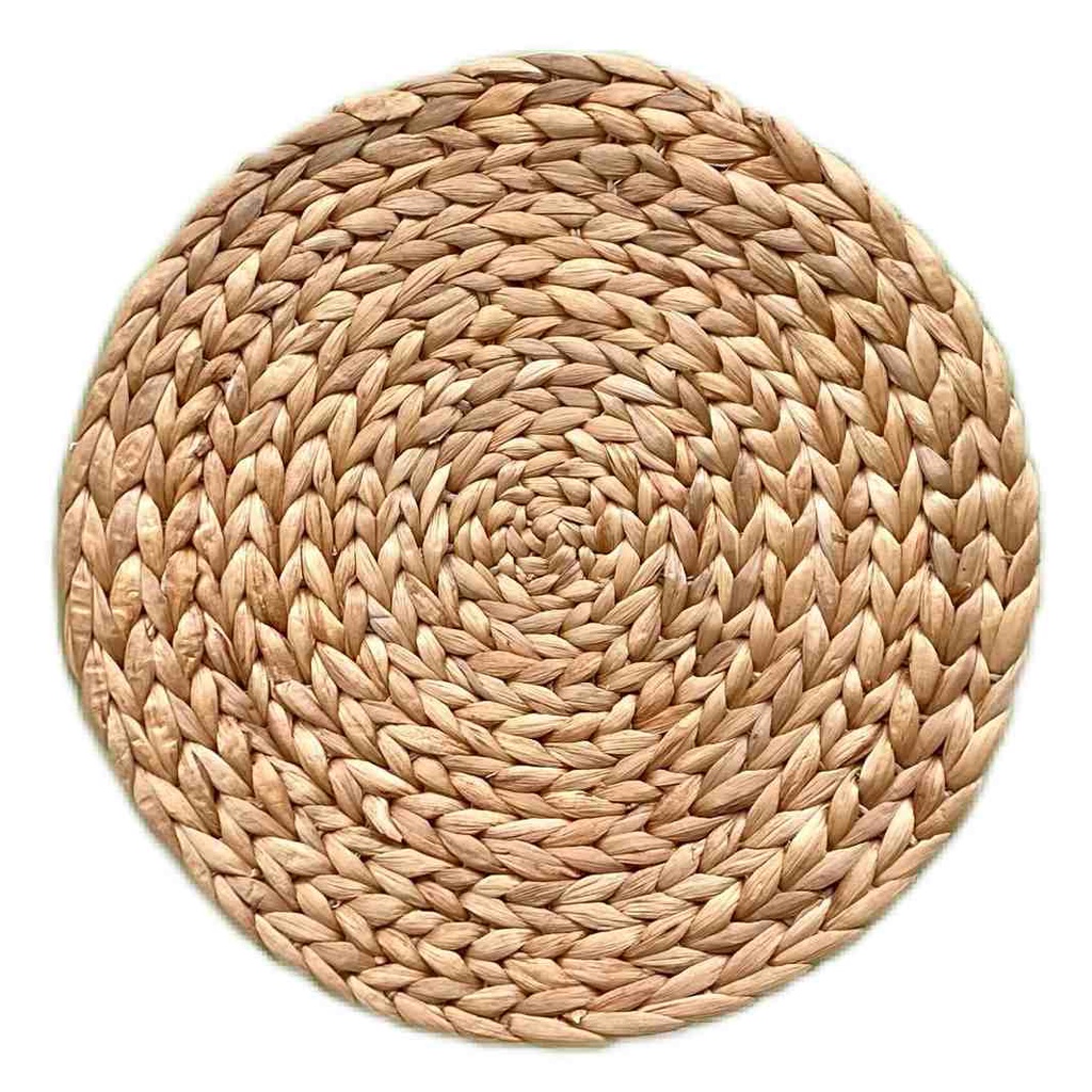 Lugar Americano Fibra Natural Jacinto de Água 38Cm Rafimex em Oferta na Shopee