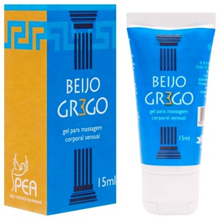 Beijo Grego Lubrificante Gel Beijável 15Ml Segred Love