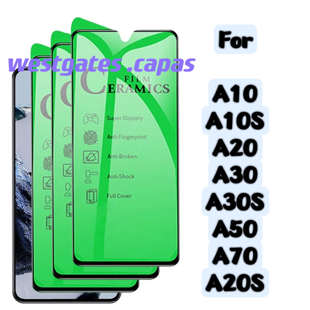 Pelicula 9D Cerâmica Compativel Samsung A10 A10S A20 A30 A30S A50 A70 A20S