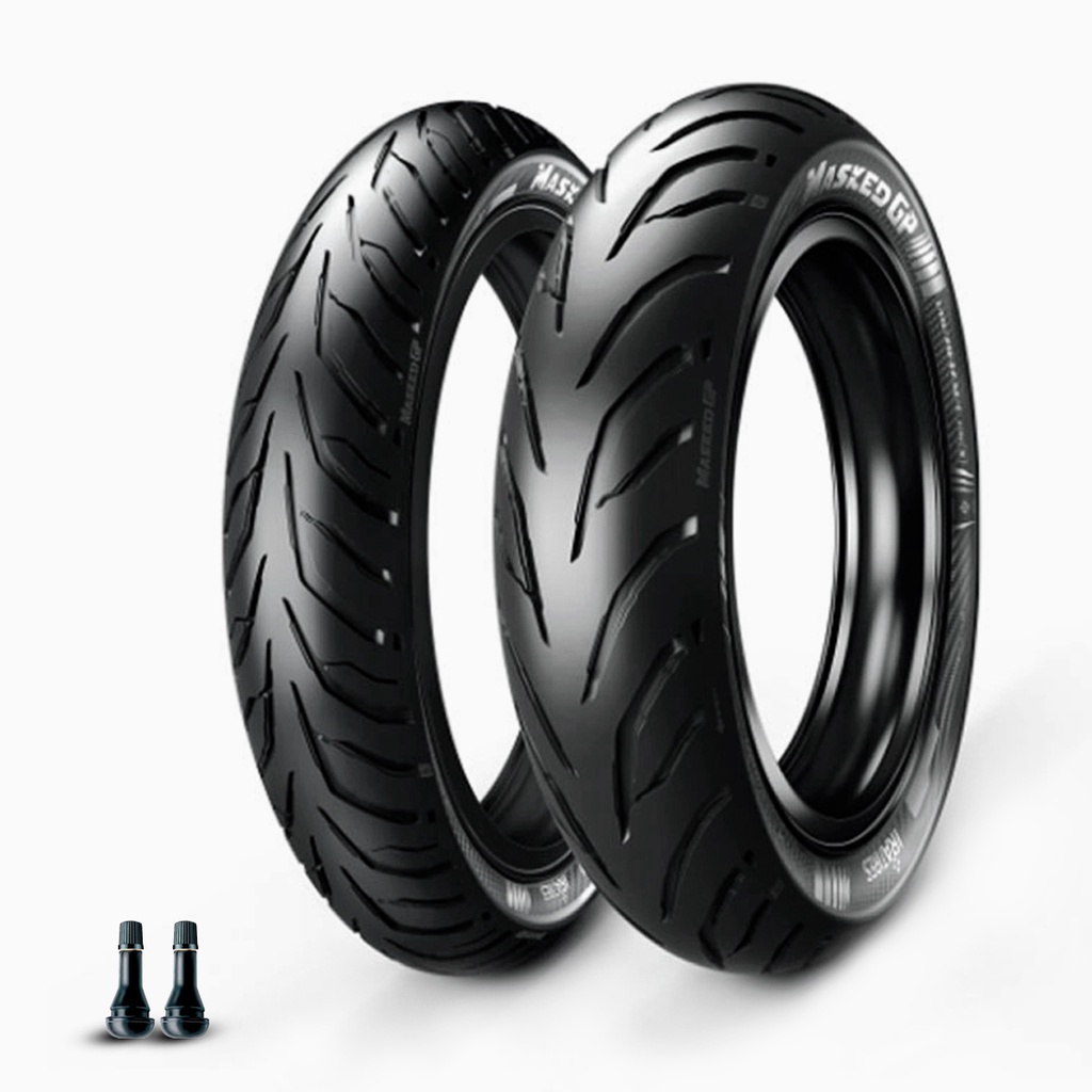 Kit Pneu Ira Masked 110/70-17+140/70-17 Cb 300 + 2 Válvulas Sem câmara em Oferta na Shopee
