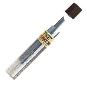 Grafite 0.3mm HB tubo com 12 unidades Pentel