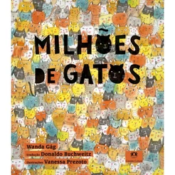 Livro Literatura infantil Milhões de gatos