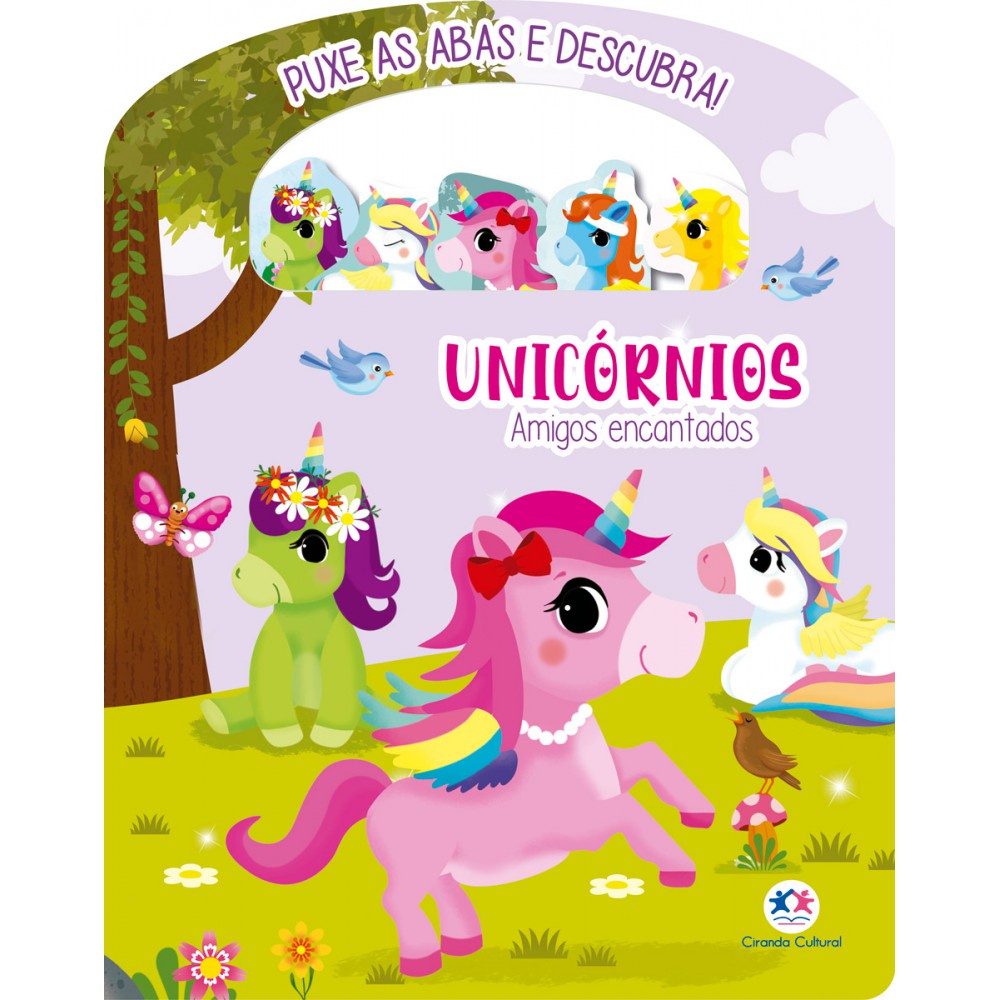 Livro Cartonado Unicórnios - Amigos encantados em Oferta na Shopee