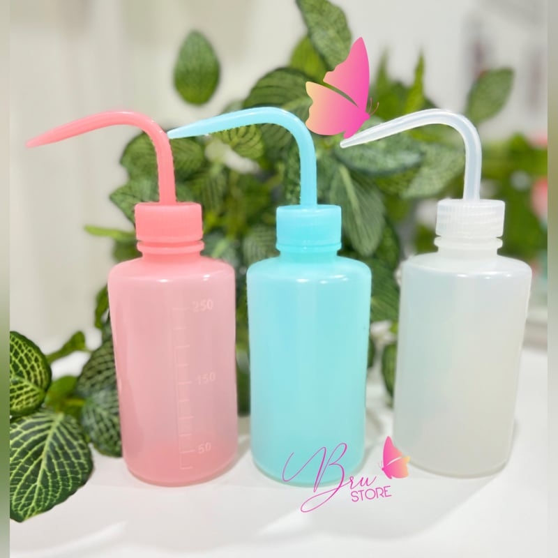 Frasco Dosador Pisseta 250ml Limpeza De Cílios.