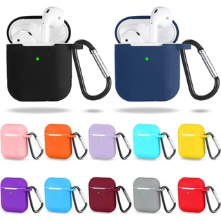 Capa case Silicone luva protetora para Fone sem fio Compativel para Airpods 1 e 2