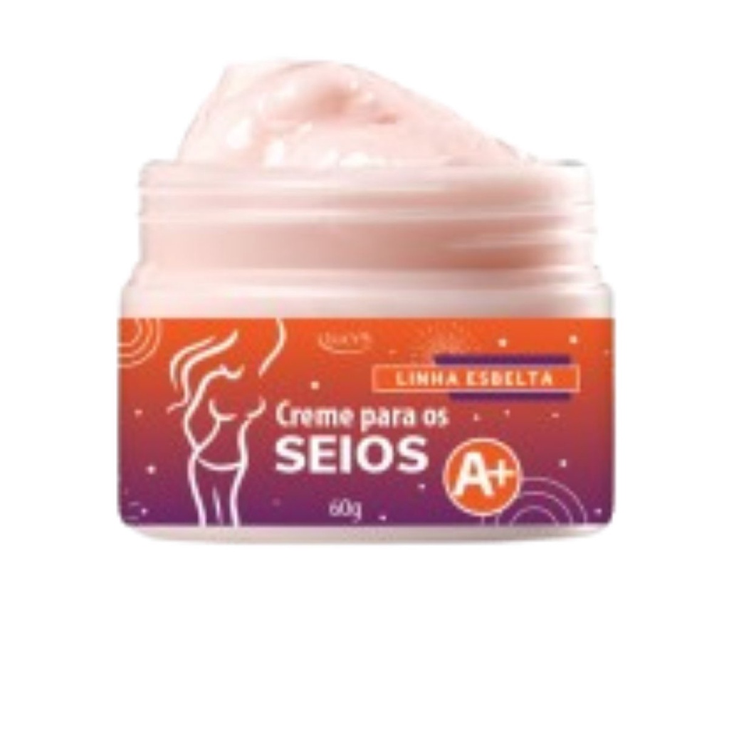 Seios A+ Creme Auxilia o Aumento Seios Firmar Flacidez 60g.