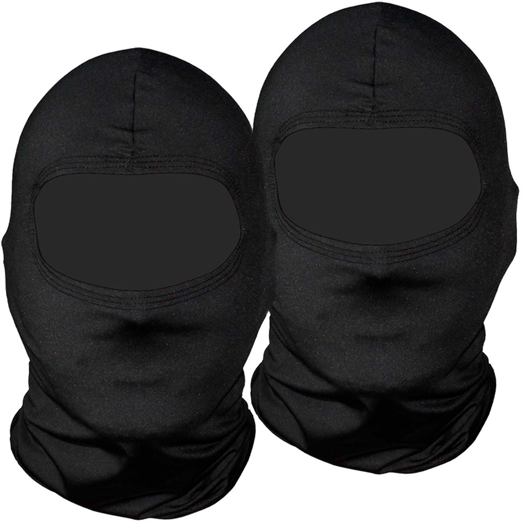 Kit 2 Balaclavas fechadas balaclava touca toca ninja UV50+