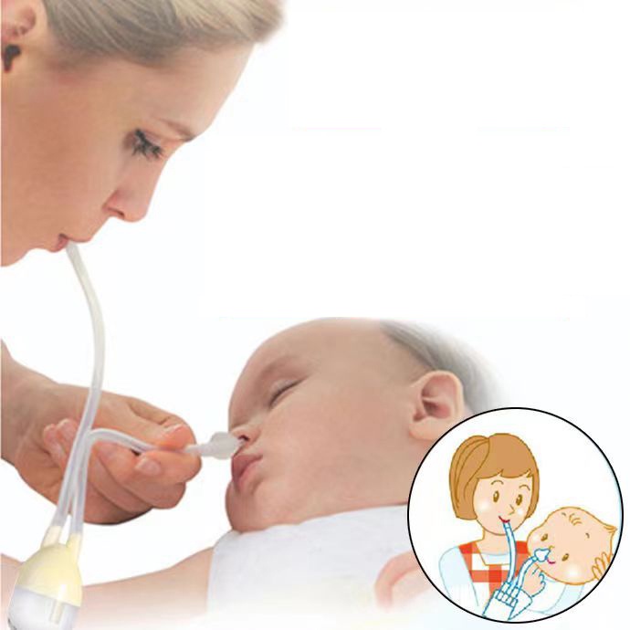 Aspirador nasal De Sucção Bucal Para Bebês , Limpador De Ranho anti-Refluxo neonatal