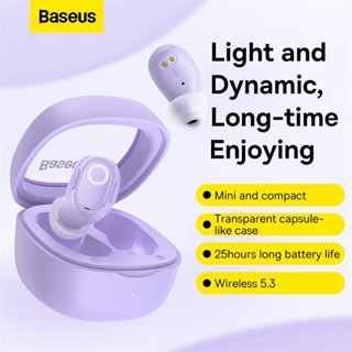Baseus Bowie WM02 TWS Fones De Ouvido Bluetooth Estéreo Sem Fio 5.3 Fone Com Música OP
