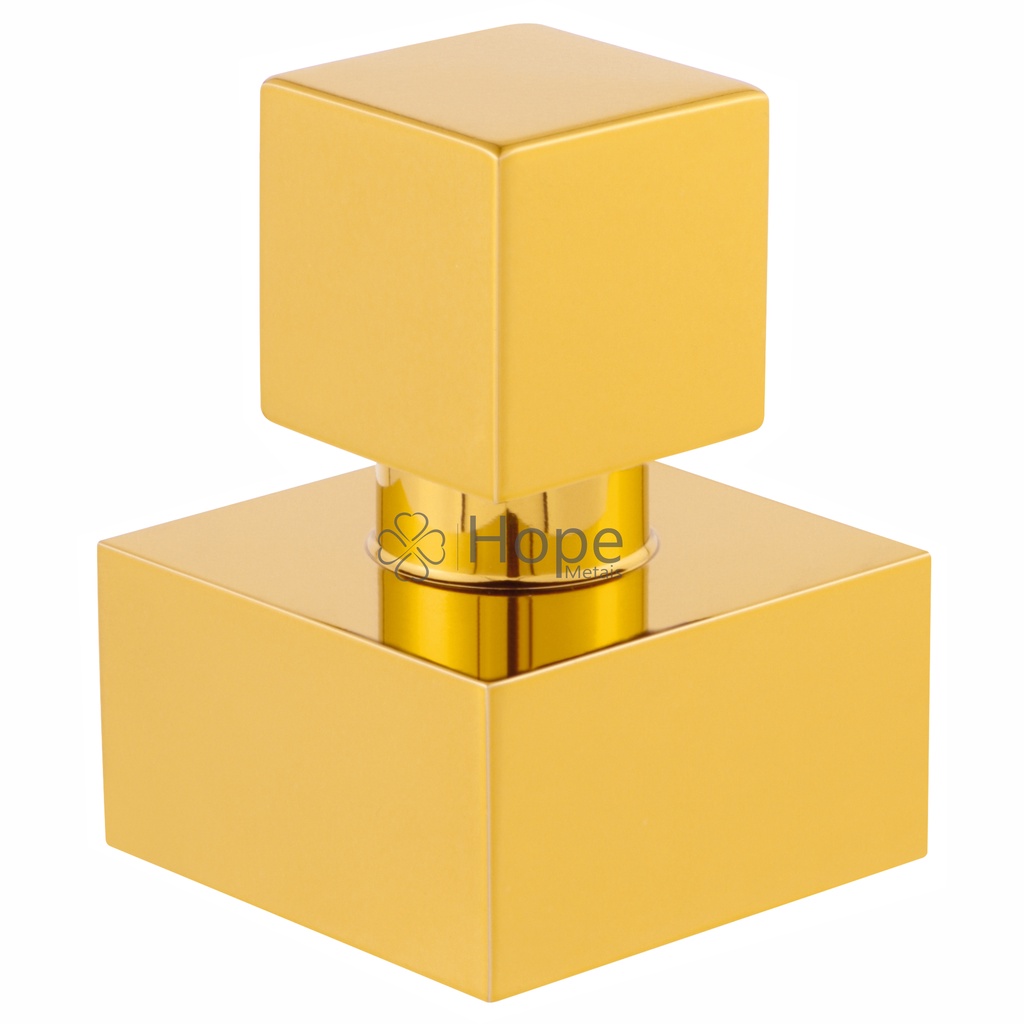 Acabamento Registro Banheiro Chuveiro Dourado Gold Luxo 50mm em Oferta na Shopee