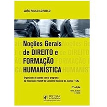 Livro Noções Gerais de Direito e Formação Humanistica de João Paulo Lordelo