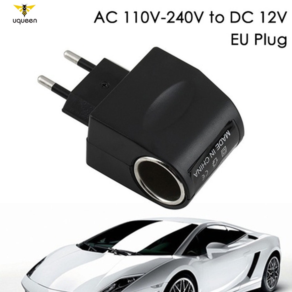 UQ Tomada Para Isqueiro De Alimentação 220V A 12V Carregador De Carro AC DC Adaptador