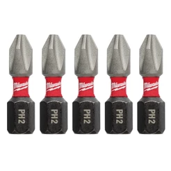 Bit Philips PH2 x 25mm c/05 pçs - 48-32-4601 - Milwaukee