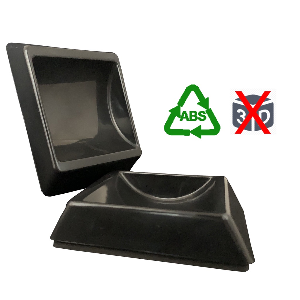 Imagem Kit 2 Trava Rodinhas Cadeira Escritório Gamer ABS Injetado