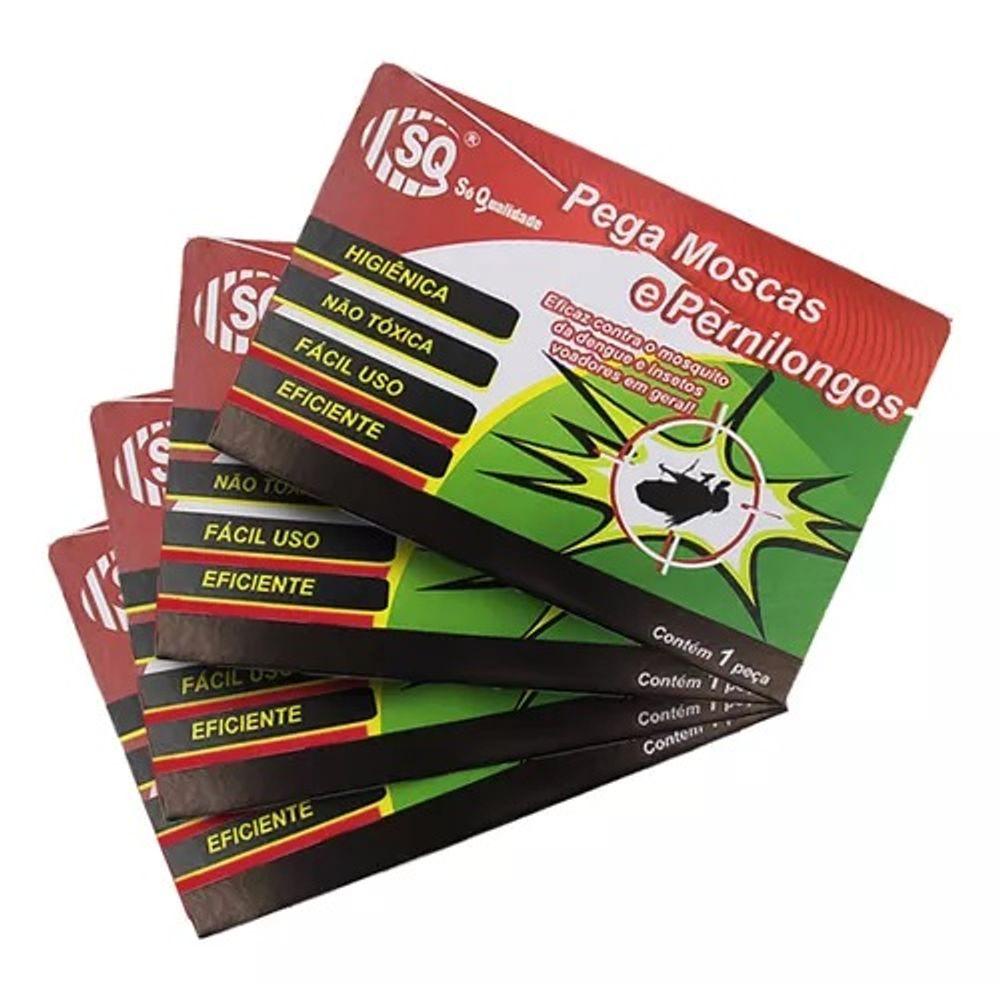 Kit 5 Pega Moscas E Pernilongos Insetos Cola Adesiva Armadilha em Oferta na Shopee