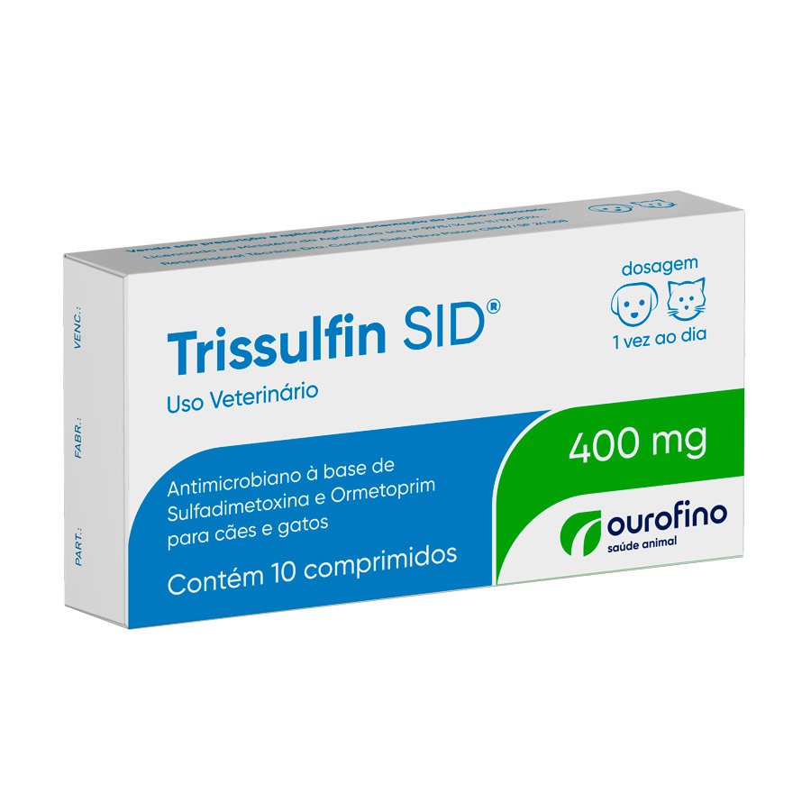 Trissulfin SID 400mg 10 Comprimidos