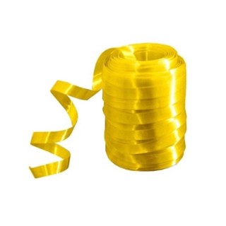 Fitilho Plástico 5MMx50M Amarelo Raio do Sol