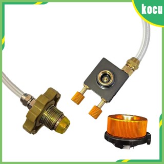 [Kocu_sz] Adaptador De Refil Do Tanque De Gás Plano Cilindro Para Enchimento Churrasqueira