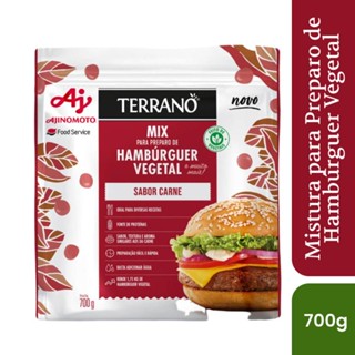Mix Para Preparo De Hambúrguer Vegetal Terrano - Sabor Carne