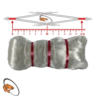 Pano de Rede Malha 12 (60mm) Fio 0,35 Altura 5,76 C/ 100 Metros Panagem 35x60x48x100 em Oferta na Shopee