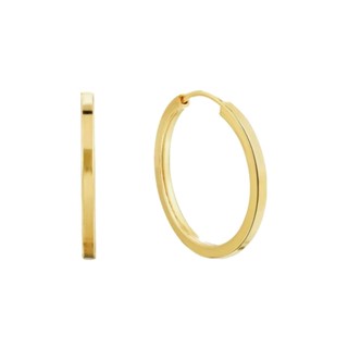 Brinco de Ouro 18k 750 Argola redonda 18mm