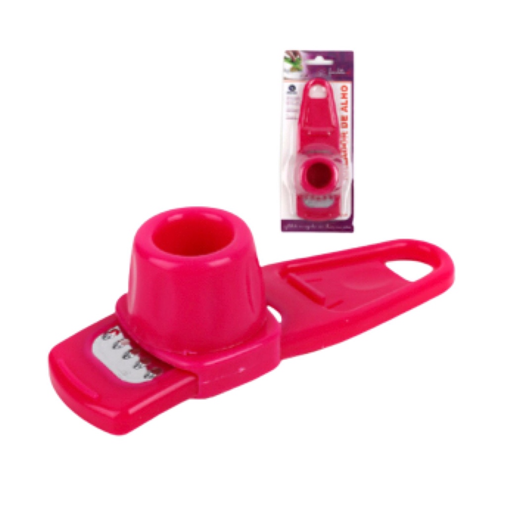 Triturador e Amassador de Alho Manual 23*5cm - EPA-03 Cores Sortidas