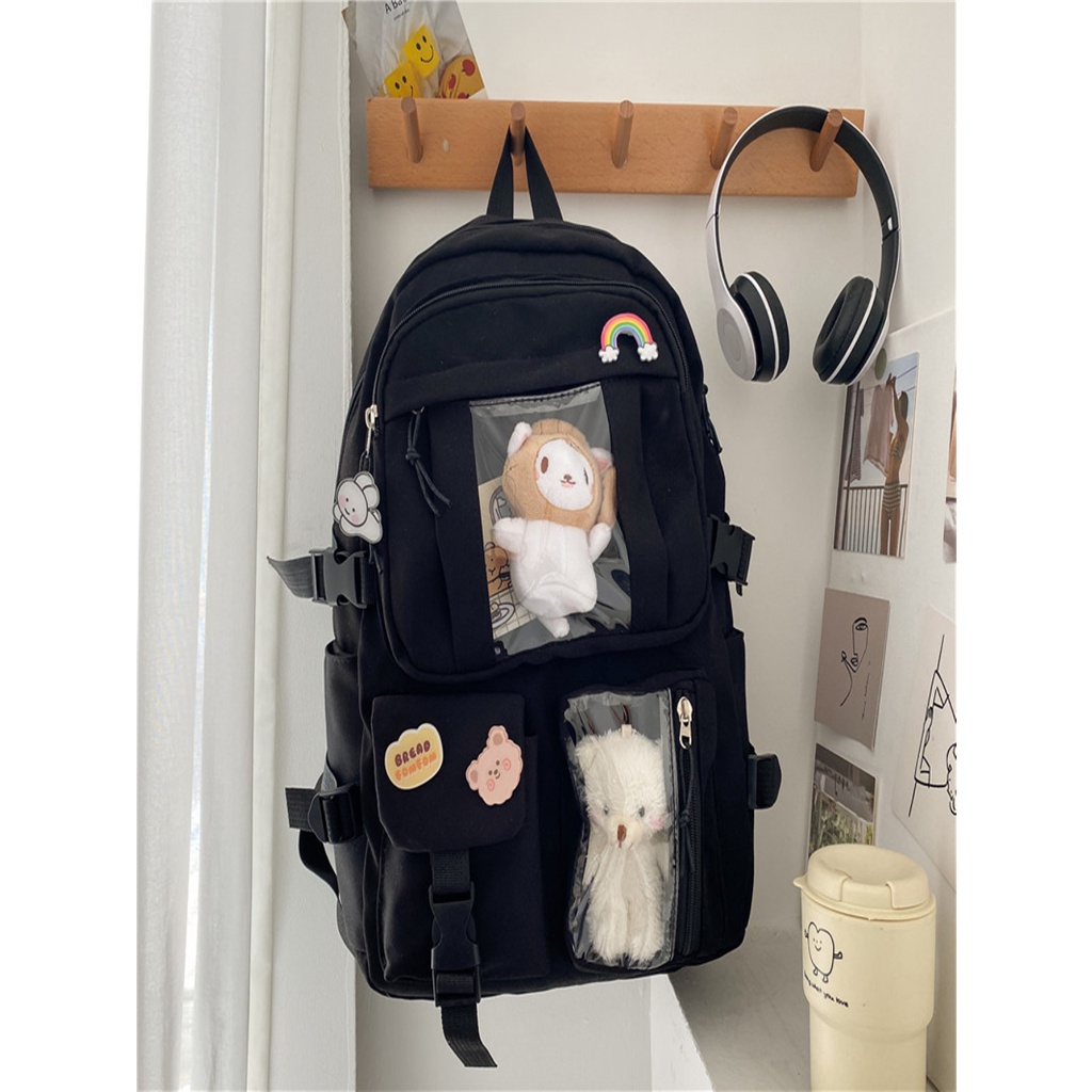Mochila Para Estudantes Do Ensino Médio De Alta Capacidade Japonesa E Coreana Meninas CL5016