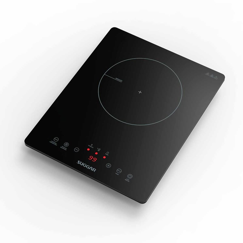 Cooktop Portátil de Indução 1 Zona de Aquecimento Suggar em Oferta na Shopee