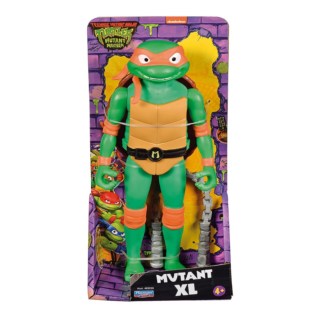 As Tartarugas Ninja - Boneco XL Michelangelo de 24cm Filme