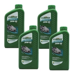 Kit Óleo Lubrax Sl 4 Litros 20w50 Mineral Carro