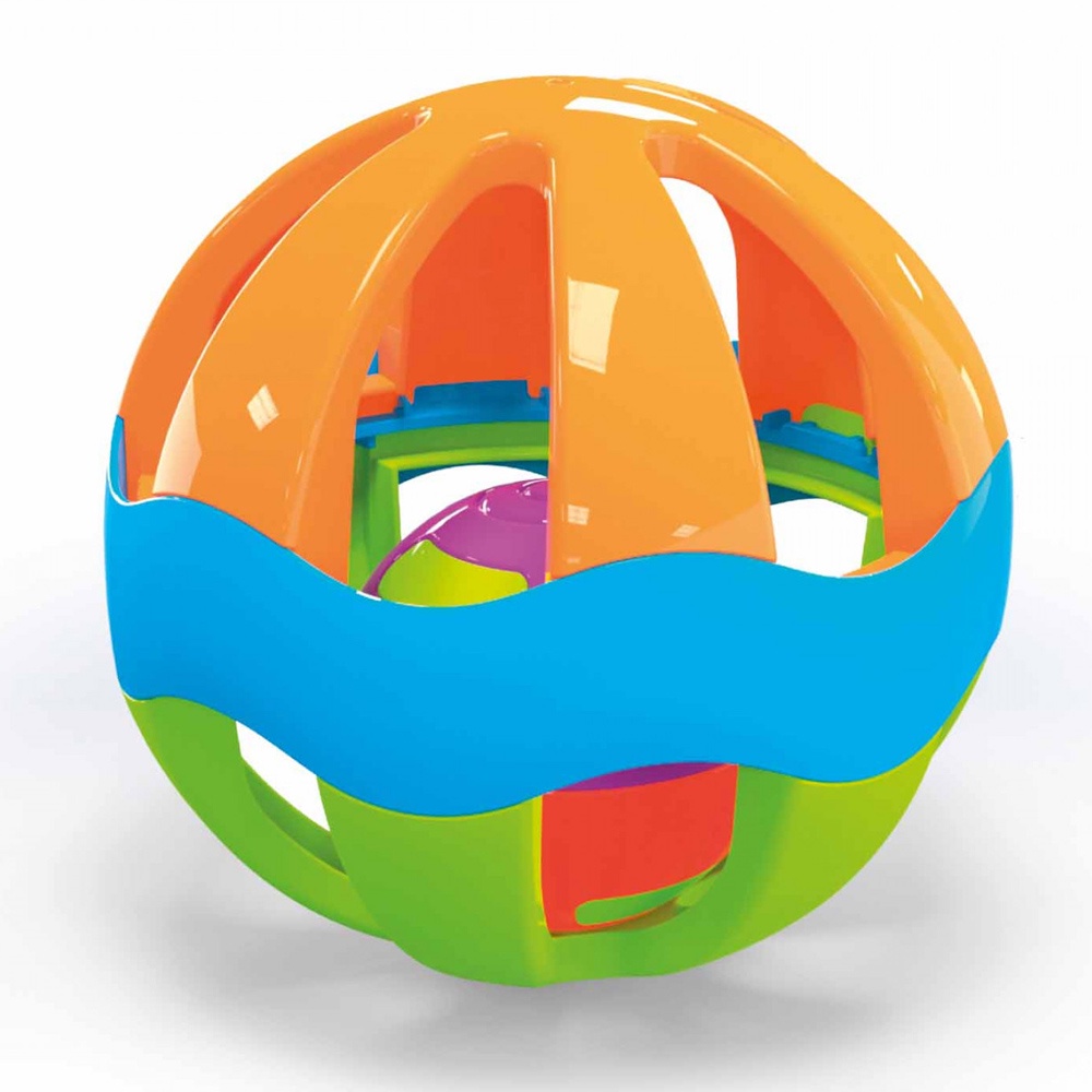 Bolinha Chocalho Didática Educativa Pedagógica Para Bebe Criança Colorida em Oferta na Shopee