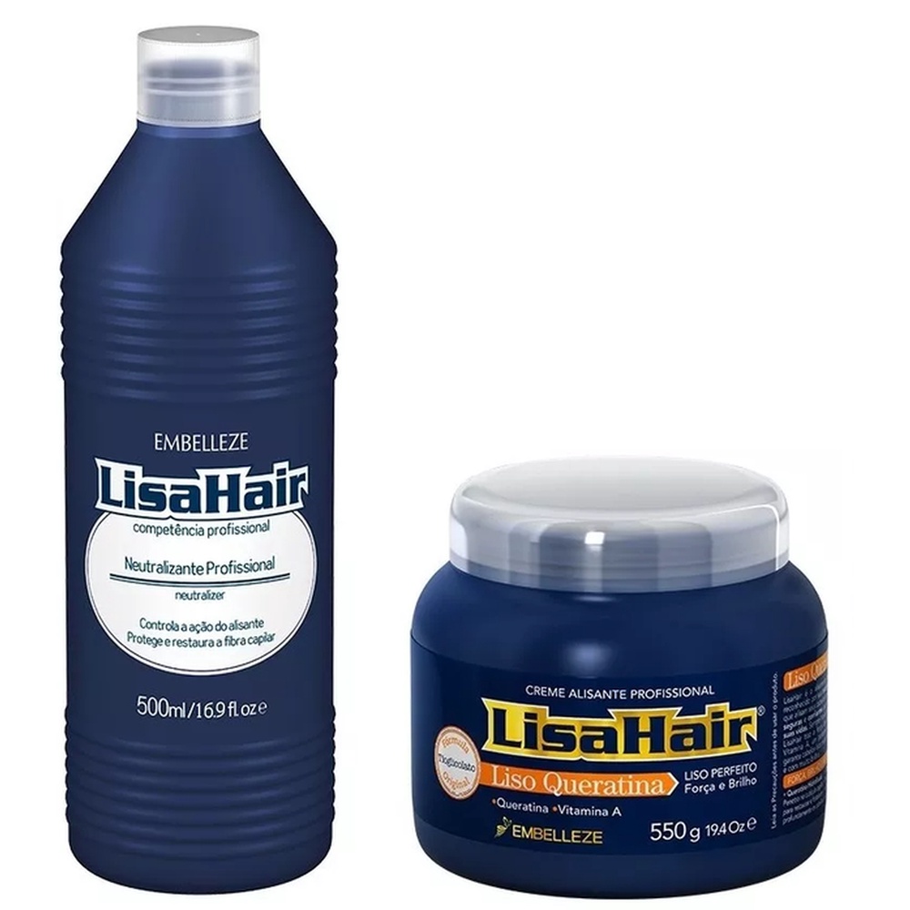 KIT ALISANTE LISAHAIR em Oferta na Shopee