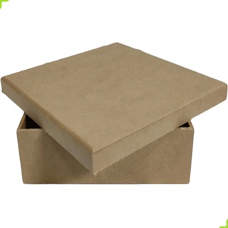 Caixinha Lisa Casamento Mdf Crú 15x15x5 cm 8 Caixa de presente com Tampa Lebrancinha em Oferta na Shopee