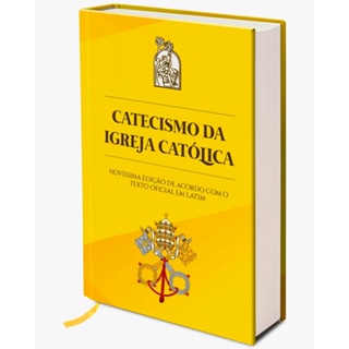 Livro Catecismo da Igreja Católica Grande - Capa Dura - CNBB em Oferta na Shopee