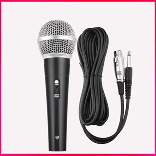 Microfone Profissional M58 cardióide com Cabo P10 5M