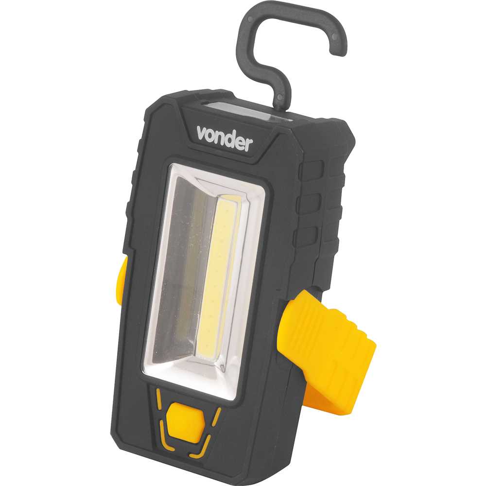 Lanterna Vonder Magnetica 2 Em 1 Led Cob 110 Lumens