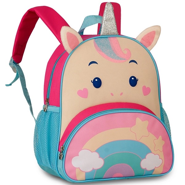 Mochila Infantil Animais Zoo Clio PETS Unicornio Original