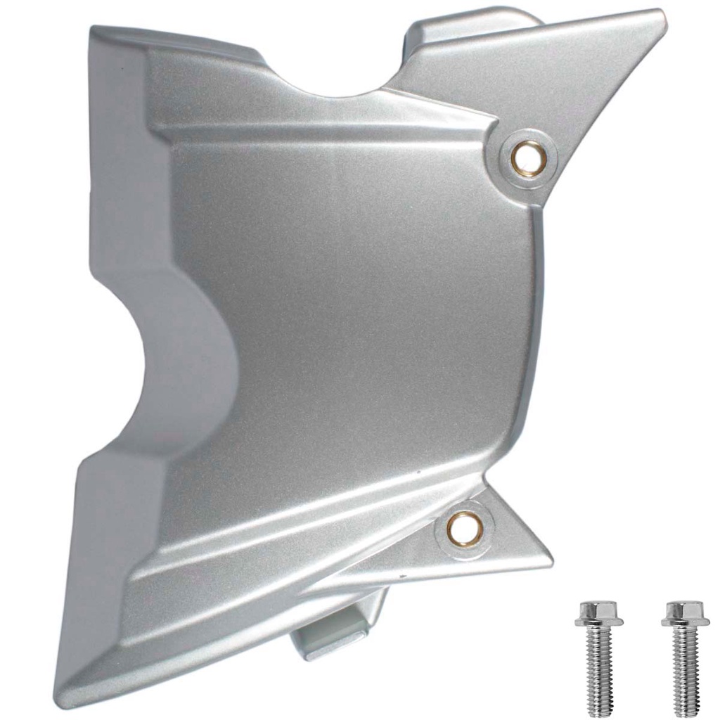 Tampa do pinhão da transmissão YBR125 Factor 2000 a 2016 com parafusos em Oferta na Shopee