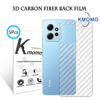 Película Protetora Transparente 3D Fibra Carbono Para Xiaomi Redmi Note 13 12 4G + 12s 11 Pro 5G 11s 10 10s 9 9s 8 7 Plus