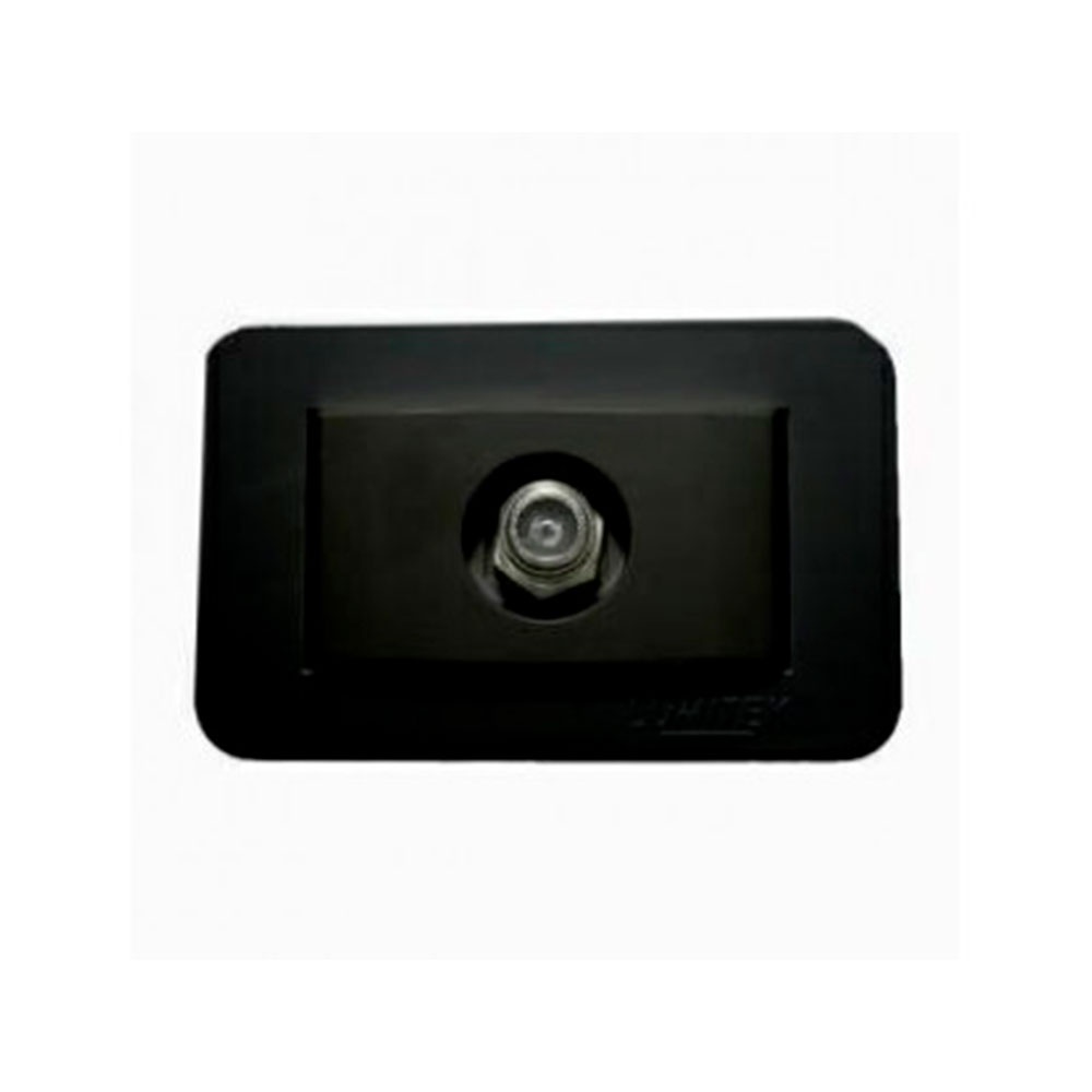 Tomada TV Coaxial de Embutir Lumitek 67x43mm Tomada de Antena de TV para Móveis e Painéis