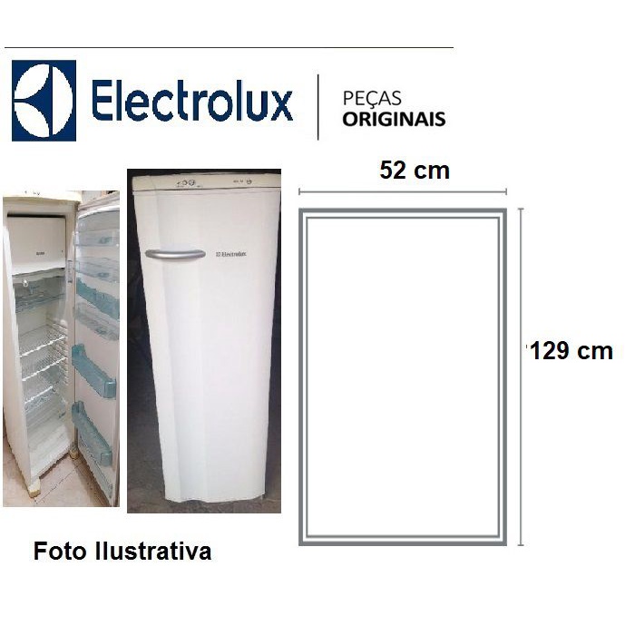 Gaxeta Borracha Refrigerador Electrolux Re25 Re26 Re28 Aba