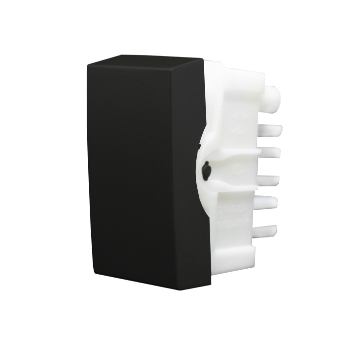 Módulo Interruptor Simples 10A Alumbra Inova Pro Class Preto Fosco 85700