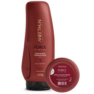 Kit Finalizador 250g e Dose 25g Aneethun Force System Força em Oferta na Shopee