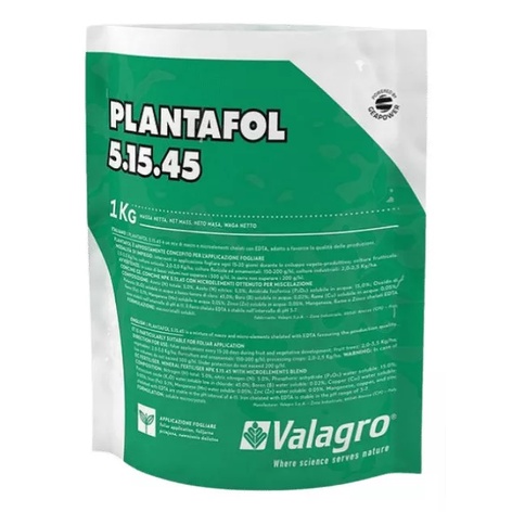 Plantafol Fertilizante - Frutificação e Enraizamento - 05 15 45 - Valagro