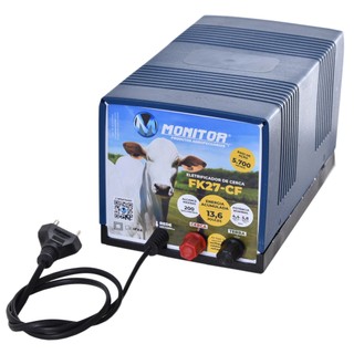 Eletrificador de Cerca Rural FK27-CF 200 km Monitor