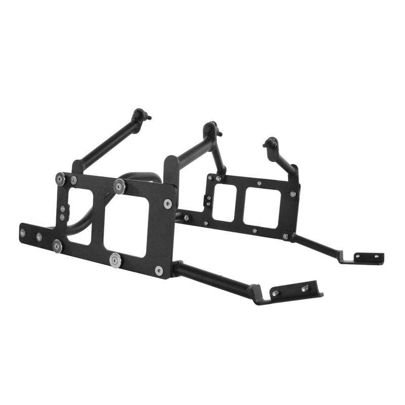 Suporte Lateral Tubular Super Adventure Para Moto Tiger 1200 2017 2018 2019 em Oferta na Shopee